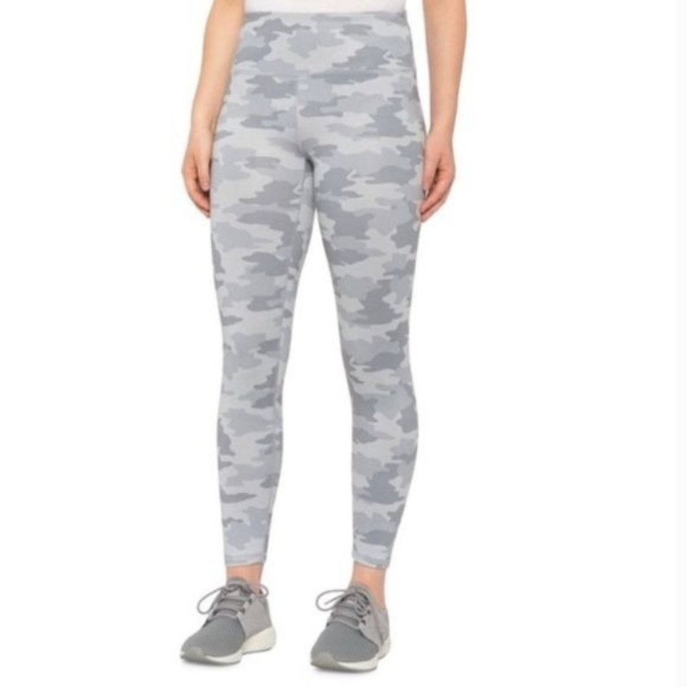 KYODAN Soft Camo Jacquard Leggings Tights Womens Small